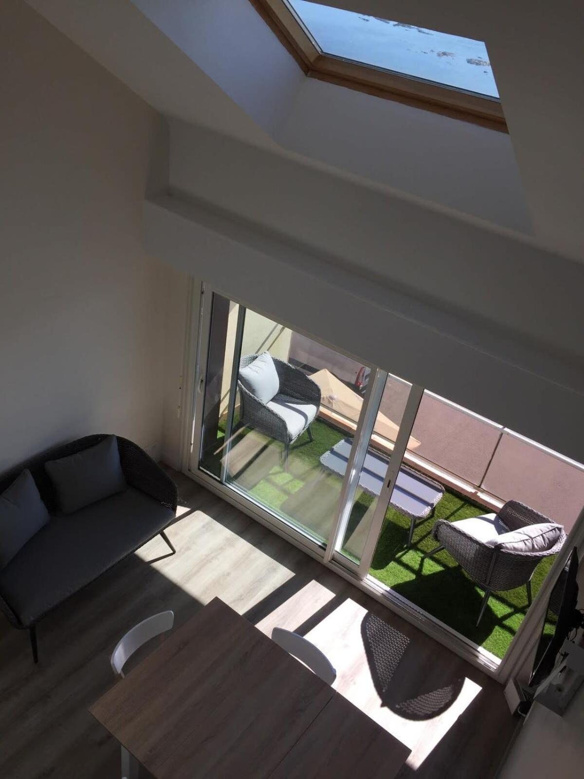 Magnifique duplex super cosy Vue mer 180 Ploemeur Extérieur photo