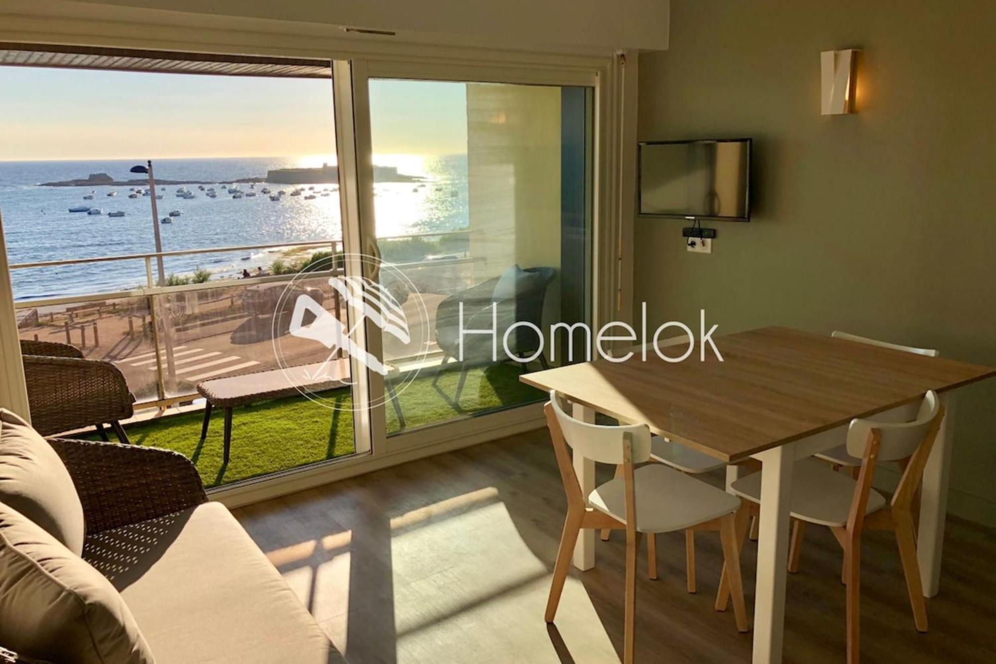 Magnifique duplex super cosy Vue mer 180 Ploemeur Extérieur photo